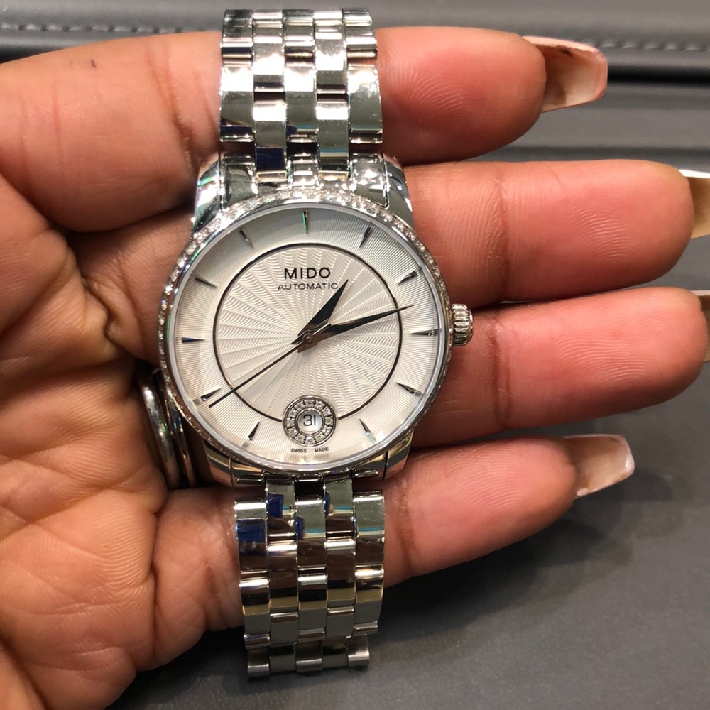 Mido baroncelli 2 automatic diamond watch